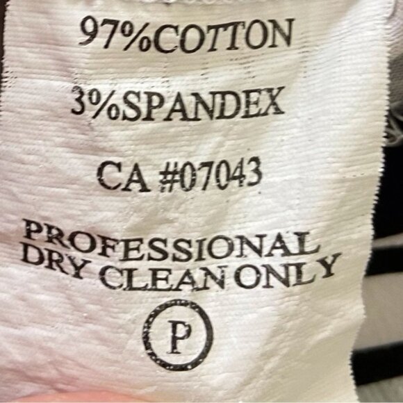 Calvin Klein black white dress bodycon sleeveless stretch flattering pencil 10 - Picture 8 of 13